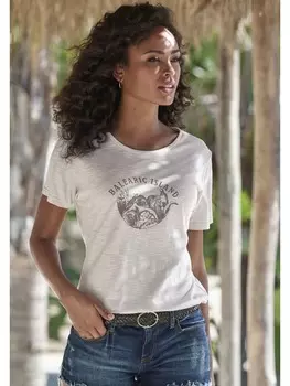 Футболка Vivance, бежевый