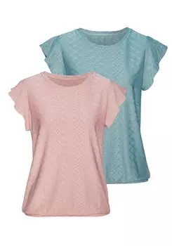 Футболка VIVANCE, цвет Aqua