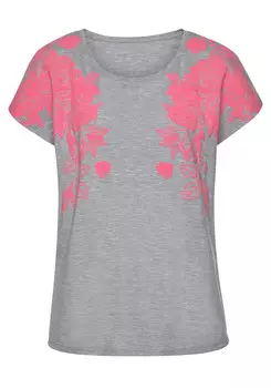 Футболка Vivance, цвет grau meliert