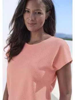 Футболка Vivance, цвет peach, blau