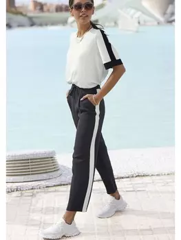 Футболка Vivance, цвет wei-schwarz