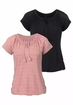 Футболка Vivance, темно-розовый