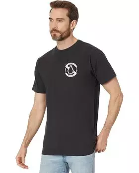 Футболка Volcom Celler, цвет Washed Black Heather