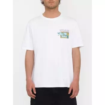 Футболка Volcom Frenchsurf Short , белый