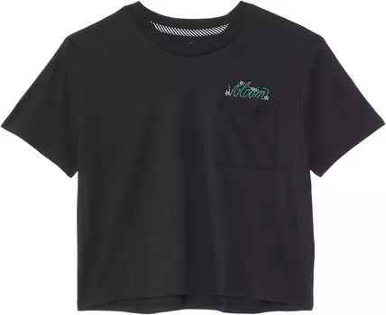 Футболка Volcom Kids Pocket Dial Tee, цвет Vintage Black