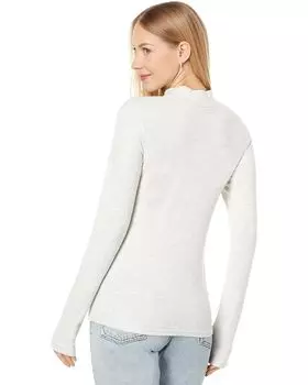 Футболка Volcom Lil Rib Long Sleeve T-Shirt, светло-серый