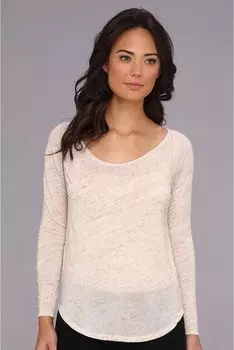 Футболка Volcom Lived In Sheer L/S Tee, оранжевый