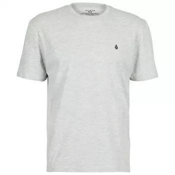 Футболка Volcom Stone Blanks Basic S/S, цвет Heather Grey