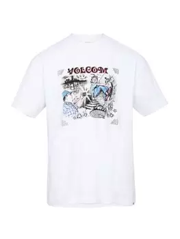 Футболка Volcom STREET KEUTCHI SST, белый