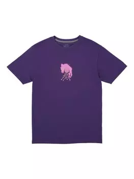 Футболка Volcom TETSUNORI, темно фиолетовый