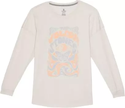 Футболка Volcom Werkin Doubles Long Sleeve, цвет Ash