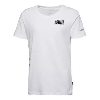 Футболка voltage t-shirt 'white black' Converse, белый