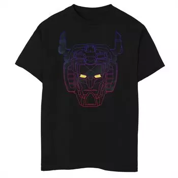 Футболка Voltron: Legendary Defender для мальчиков 8–20 лет с выцветанием неонового цвета Licensed Character