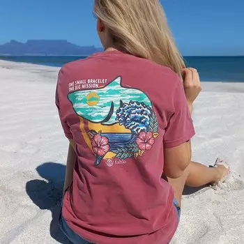 Футболка Вояж Fahlo, цвет Brick