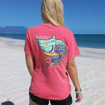 Футболка Вояж Fahlo, цвет Watermelon