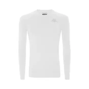 Футболка Vurbat Undershirt Ls Kappa Kids' Football Shirt, белый