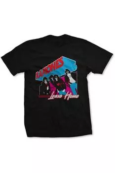 Футболка «Выход из дома» Ramones, черный