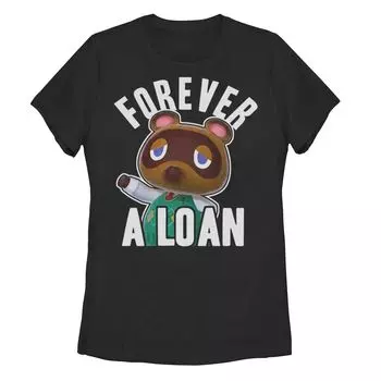 Футболка в аренду Nintendo Animal Crossing Tom Nook Forever для юниоров Licensed Character