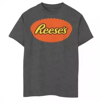 Футболка в форме чашки с арахисовым маслом Reese's для мальчиков 8–20 лет с графическим рисунком и логотипом Licensed Character
