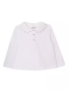 Футболка в горошек Knot, белый