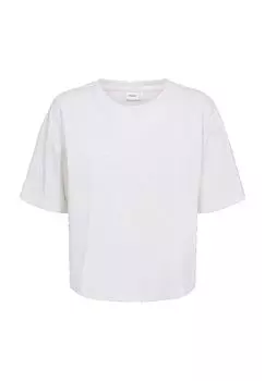 Футболка в горошек женская Nmph, цвет Cloud Dancer