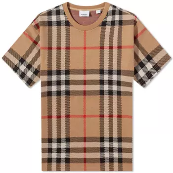 Футболка в клетку Burberry Ferrybridge