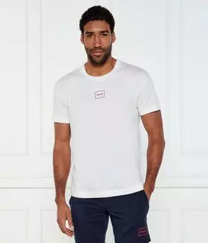 Футболка в кружеве Regular fit Hugo Bodywear, белый