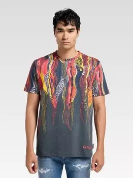 Футболка в квадрате Carlo Colucci, серый