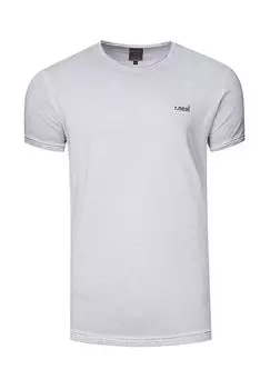 Футболка в модном винтажном стиле RUSTY NEAL, серый