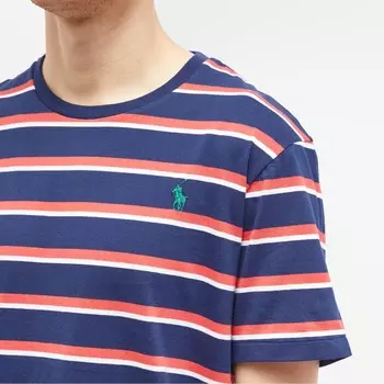 Футболка в несколько полосок Polo Ralph Lauren, мультиколор