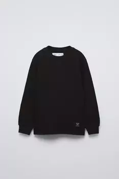 Футболка в османском стиле ZARA, черный