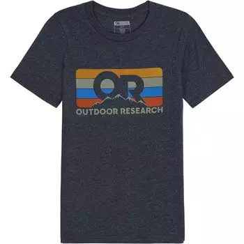 Футболка в полоску advocate Outdoor Research, синий