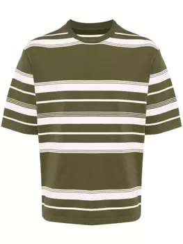 Футболка в полоску CROQUIS, зеленый