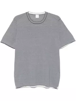 Футболка в полоску Eleventy, синий