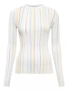 Футболка в полоску Gabriela Hearst, белый