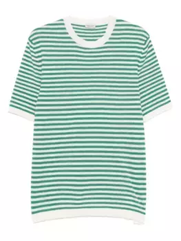 Футболка в полоску gallia, зеленый