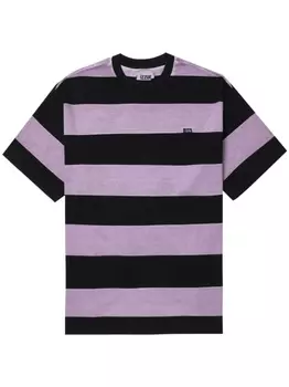 Футболка в полоску izzue, фиолетовый
