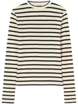 Футболка в полоску JIL SANDER, нейтральный