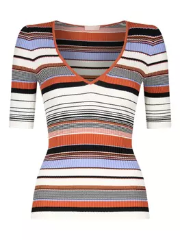 Футболка в полоску LIU JO, красный