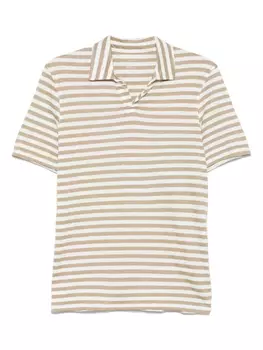 Футболка в полоску Majestic Filatures, нейтральный