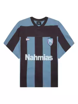 Футболка в полоску Nahmias, синий