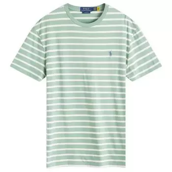 Футболка в полоску Polo Ralph Lauren, зеленый