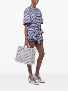 Футболка в полоску Rabanne, синий