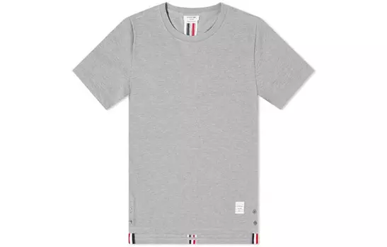 Футболка в полоску RWB Thom Browne, серый