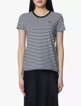 Футболка в полоску с короткими рукавами Chest It Levi's, цвет Black White