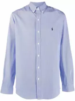 Футболка в полоску с логотипом POLO RALPH LAUREN, синий