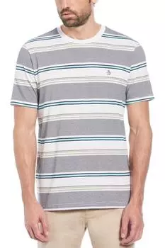 Футболка в полоску синяя Debenhams, синий