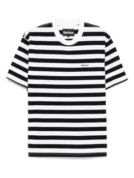 Футболка в полоску «Солтфорд» Barbour, черный