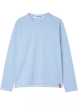 Футболка в полоску Sunnei, синий