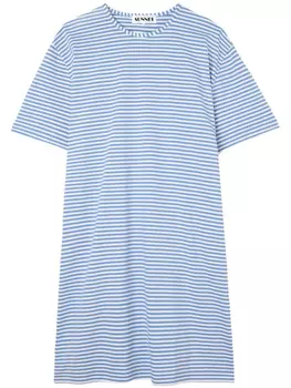 Футболка в полоску Sunnei, синий